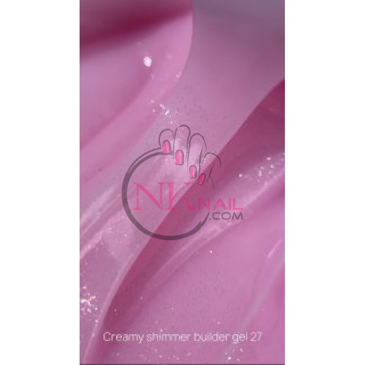Гель Crooz Creamy Builder gel №27, 15 мл